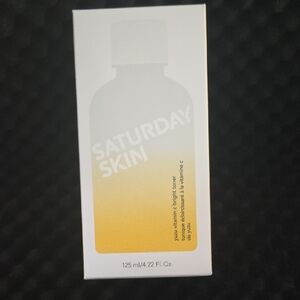 Saturday Skin Yuzu Vitamin C Toner *NIB*